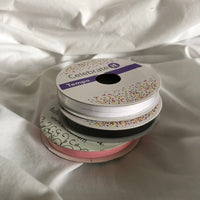 Celebrate It And Offray Ribbon - Black, Pink & White - Set of 3
