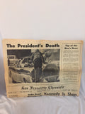 San Francisco Chronicle JFK Assassination November 23, 1963