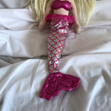 Aurora Brand Blonde Mermaid Plush