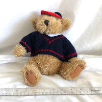 Original Brass Button Bear Plush