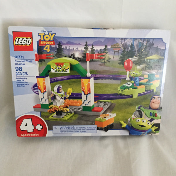 Lego Disney Pixar’s Toy Story 4 Carnival Thrill Coaster 98 Pcs