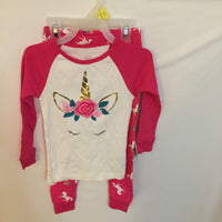 Wonder Nation Unicorn 2 Piece Sleepwear Size 4T