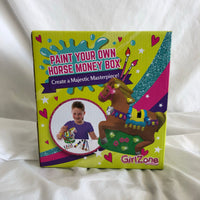 Girl Zone Paint Your Own Horse Money Bank