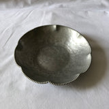 Decorative Silver Tone Handmade Bowl