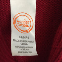 Wonder Nation Sweater Toddler Size- 4T