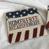 Veterans of Foreign Wars Cardboard Coasters - Set of 2