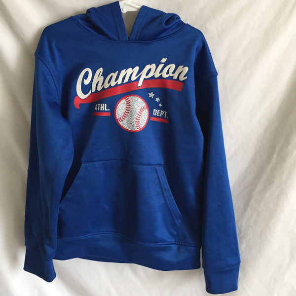 Champion Hooded Pull-Over Jacket- Kid’s Size 7-8