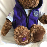 Gund Wish Bear 2000-2001 Purple Jacket