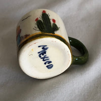 Mini Painted Desert Teacup - Made In Mexico