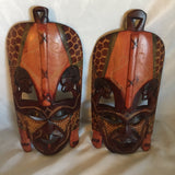 Wooden Kenya Mask- Set Of 2