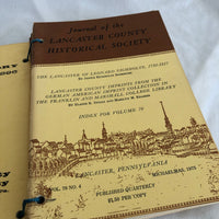Lancaster County Historical Society Books - Set of 10