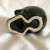 Black Ceramic Skull