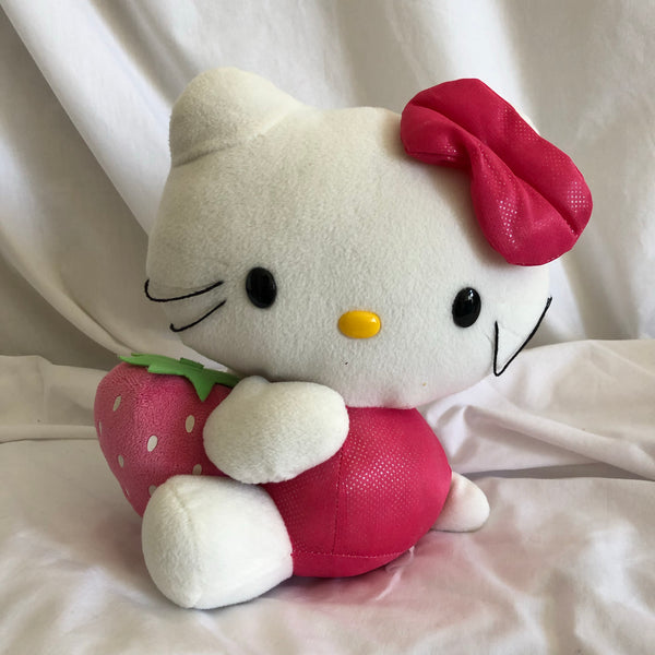 Hello Kitty With Strawberry Plush