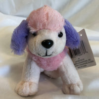 Jewel Pink Puppy Plush