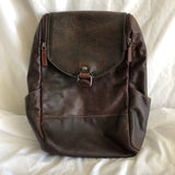 Brown Leather Backpack