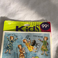 Vintage Magic Schoolbus Mrs. Frizzle Stickers