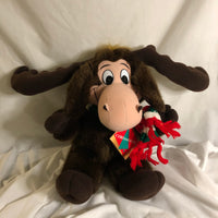 Christmas Moose Plush