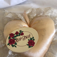 Rose Dust Plush Heart