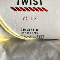 Big Twist Yellow Yarn