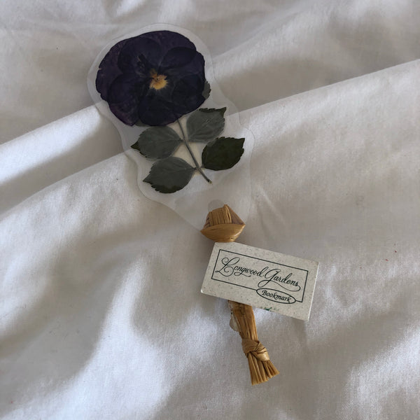 Longwood Gardens Dried Flower Bookmark