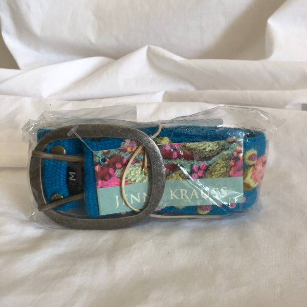 Jenny Krauss Belt - Blue - Size Medium