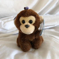 Fluff N Stuff Monkey Plush Clip-On