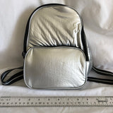 Mini Silver Backpack