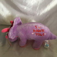 Valentine Dinosaur Plush