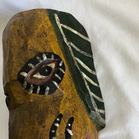 Vintage Handcarved Wooden Guatemala Animal Mask