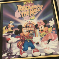 Mickeys Rock Around The Mouse Photo Frame Wall Art