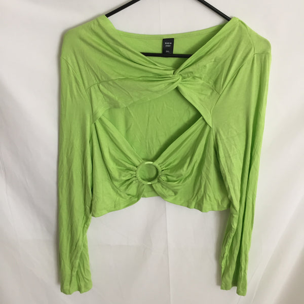 Shein O- Ring Crop Top Women’s Size 3XL