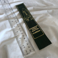 Kennedy Space Center, Florida Leather Bookmark