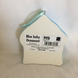 Blue Baby Ornament