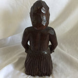 Pacific Islander/Asian Wood Woman Carving