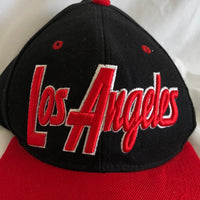 Red & Black Los Angeles Hat Snapback