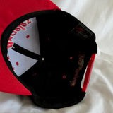 Red & Black Los Angeles Hat Snapback