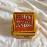 Vintage Lipton’s Tea Bristol Ware Tin