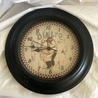 Bistro Chef Clock