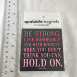 Quotable Magnets