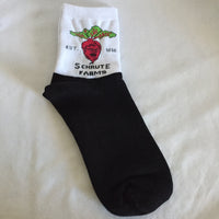 The Office Schrute Farms Socks - Adult Size - White