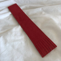 UK Westminster Abbey The Nave Red Leather Bookmark