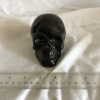 Black Ceramic Skull