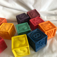 Rubber Learning Blocks - Set of 10