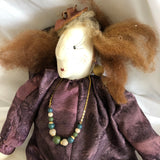 Fabric Witch Doll (missing an earring)