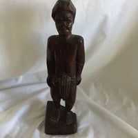 Pacific Islander/Asian Wood Man Carving