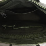 The Limited Faux Crocodile Handbag