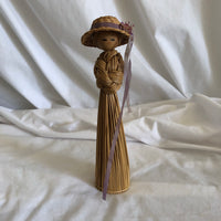 Japanese Straw Lady Doll