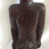 Pacific Islander/Asian Wood Man Carving