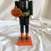 Wood Halloween Black Cat Decoration