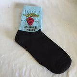 The Office Schrute Farms Socks - Adult Size - Blue